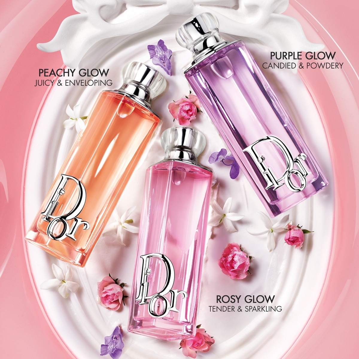 DIOR Dior Addict Rosy Glow Eau de Parfum - Rose and Lychee Notes