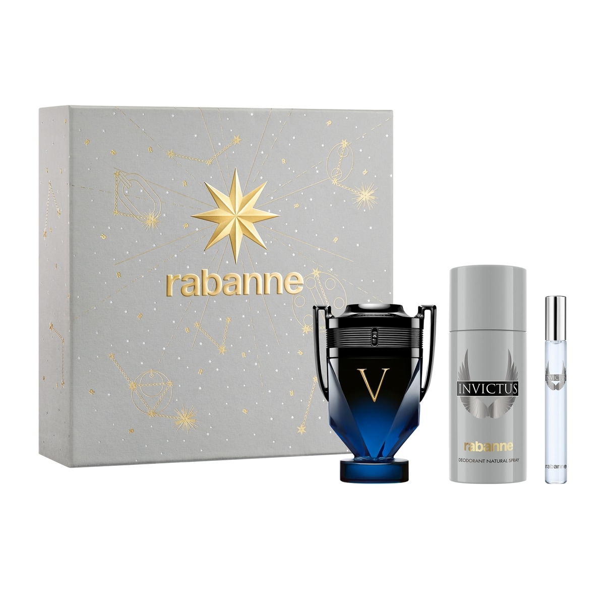 Coffret 3 pièces Invictus Victory Elixir Parfum