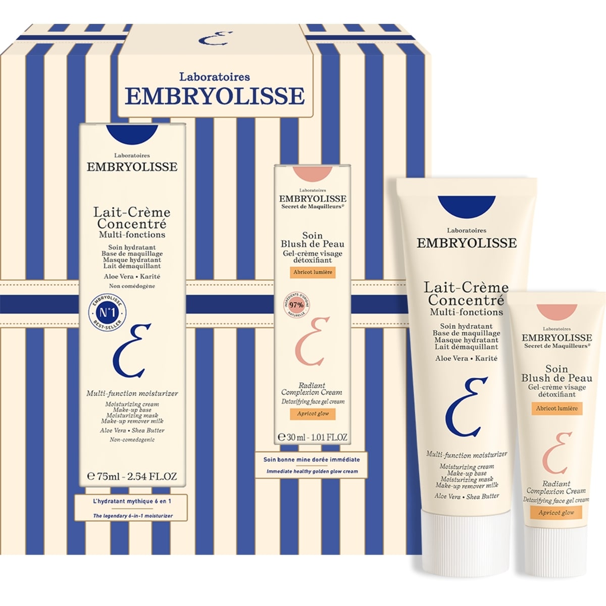 Lait-Crème Concentré 75ml & Radiant Complexion Cream Apricot