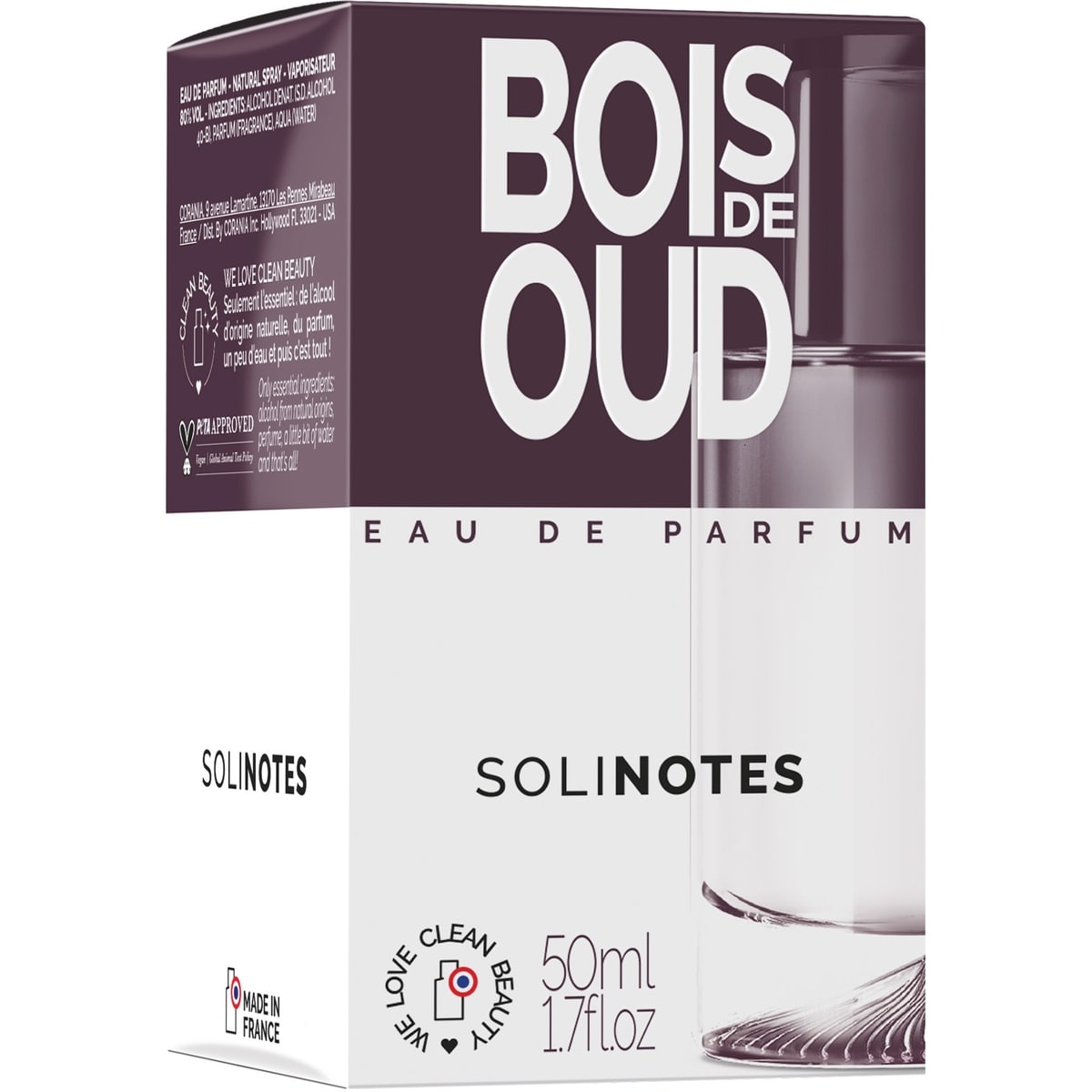 Solinotes Oud Wood Eau de Parfum 1.7 Floz