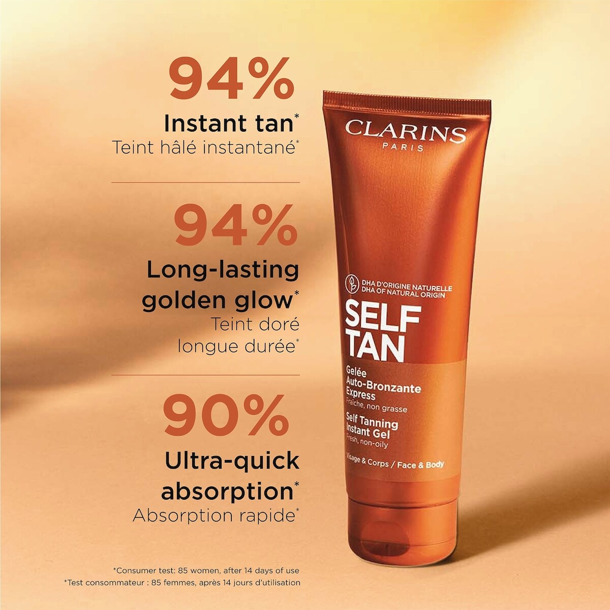 Self Tanning Instant Gel