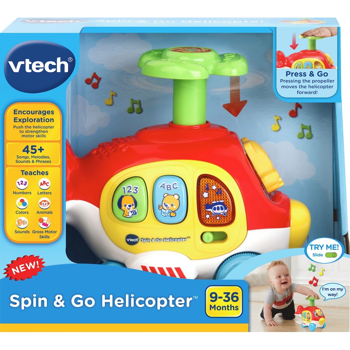 VTech Hélico Presto - Version anglaise