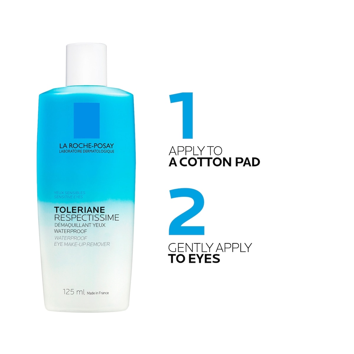 Respectissime Waterproof Sensitive Eye Makeup Remover Fragrance-Free