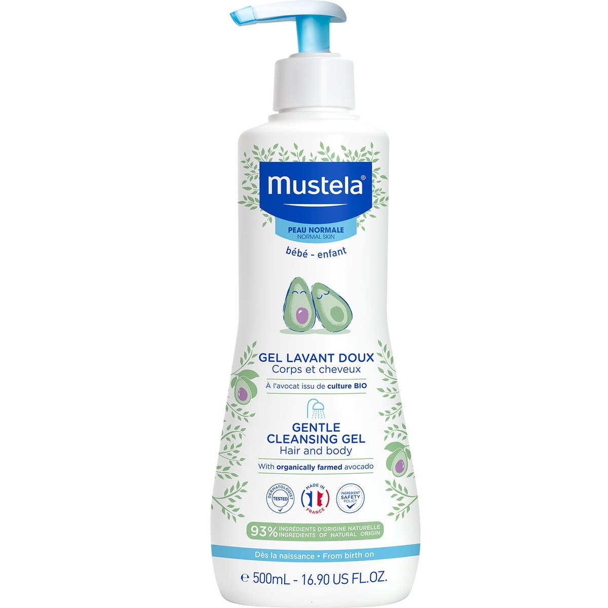 Gentle Baby Wash Gel with Organic Avocado