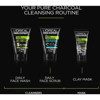 Pure Charcoal Purifying Mask with Koalin Clay 7