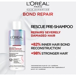 Hair Expertise Bond Repair Rescue Pre-shampoo Treatment, Repairs All Types of Damaged Hair, with Citric Acid Complex 3