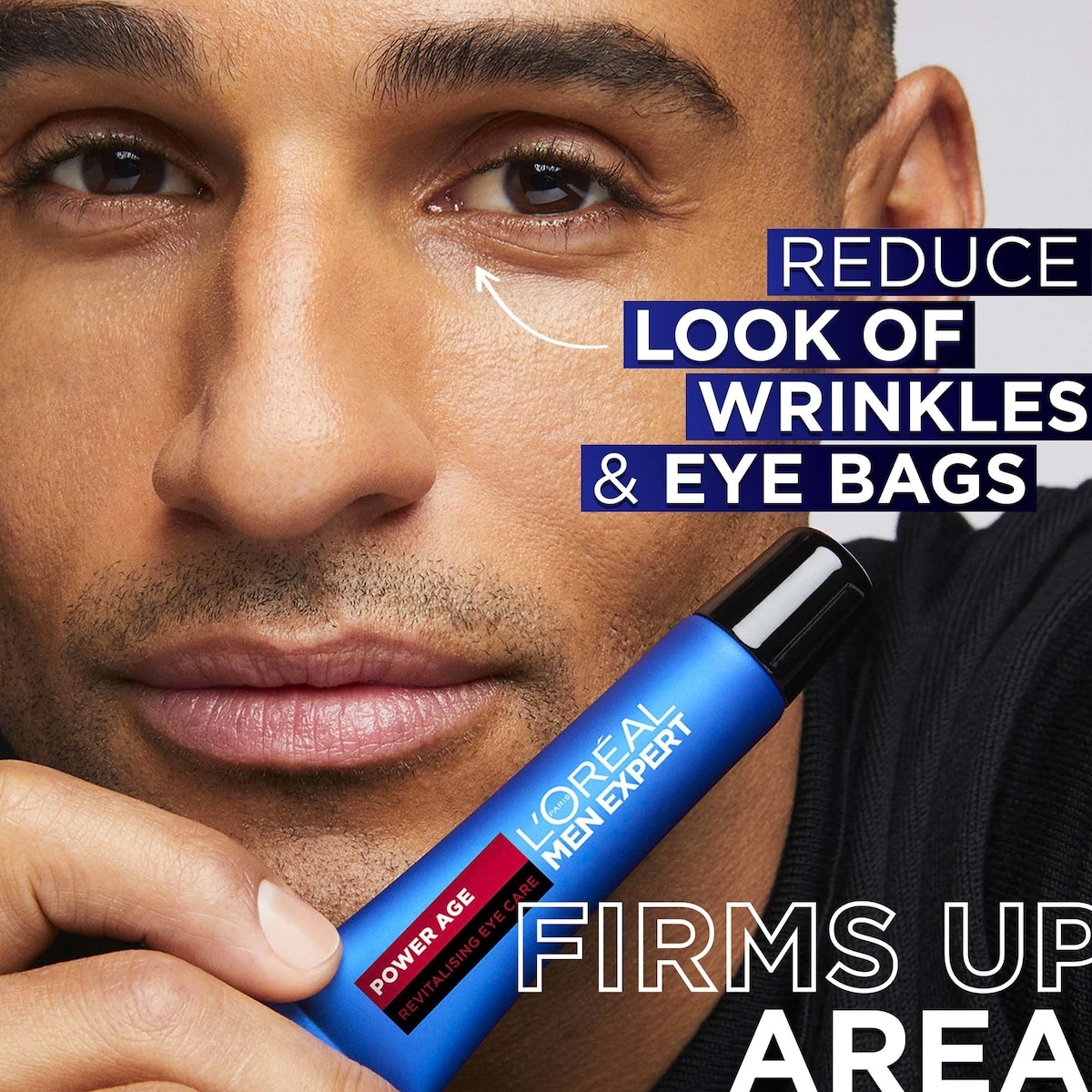 Men Expert Power Age Revitalizing Eye Care, with Hyaluronic Acid
