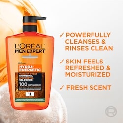 Men Expert Hydra Energetic Men's Body Wash 3