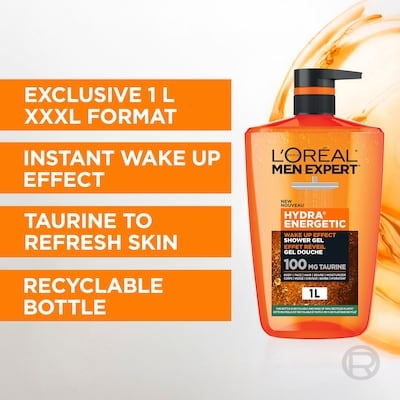 Men Expert Hydra Energetic Men's Body Wash 7