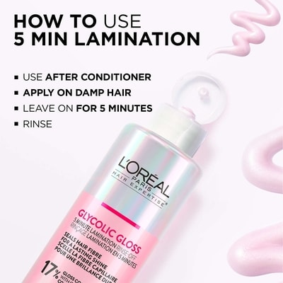 Shine Lamination Hair Treatment, Glycolic Gloss 5