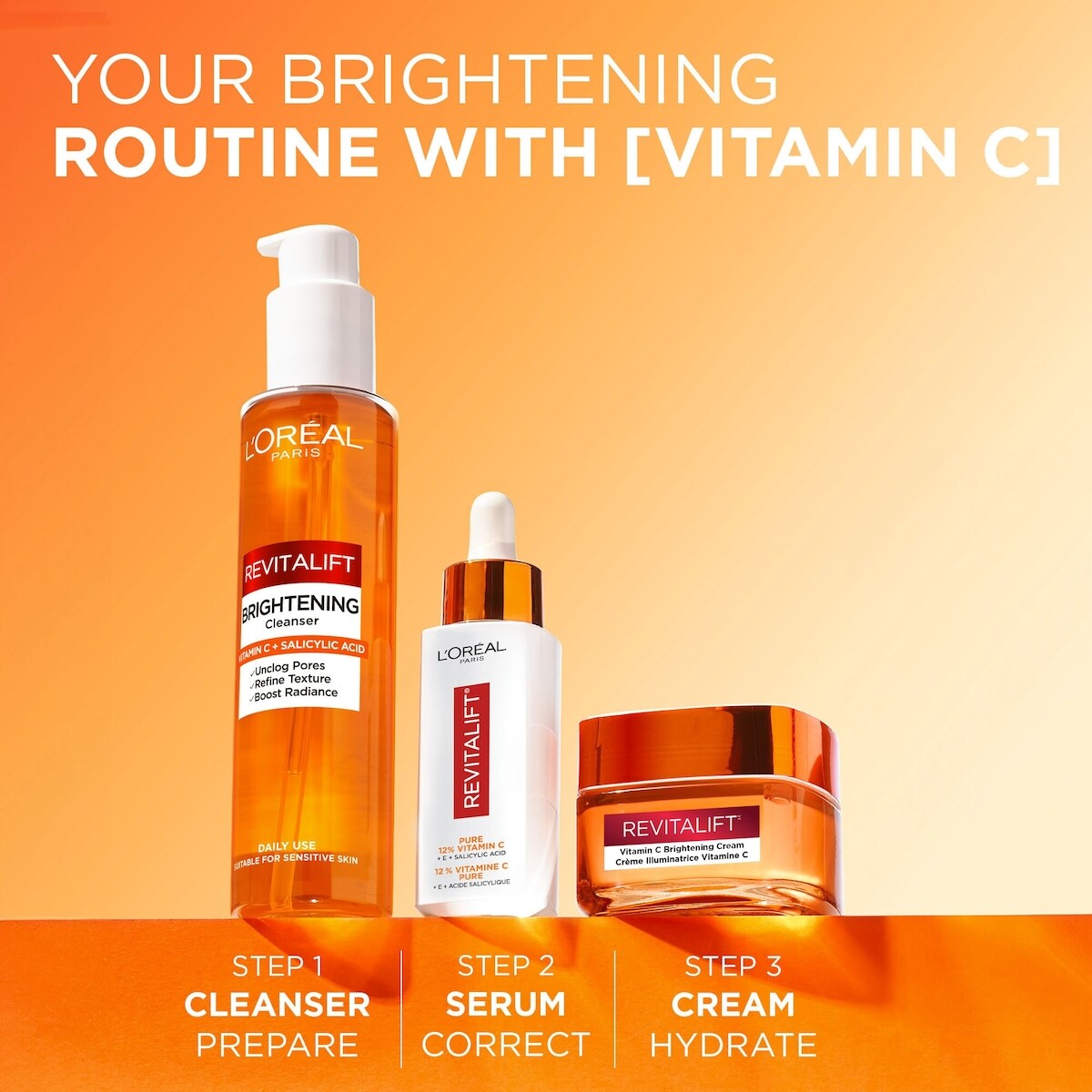 Vitamin C Brightening Daily Moisturizing Cream