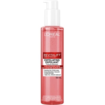 Nettoyant exfoliant pour le visage à l'acide glycolique