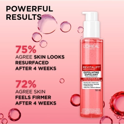 Nettoyant exfoliant pour le visage à l'acide glycolique 4