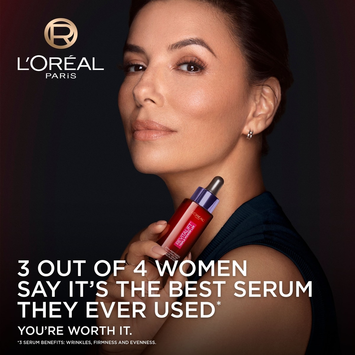 L'Oréal Paris Age Correcting Face Serum, Triple Power LZR