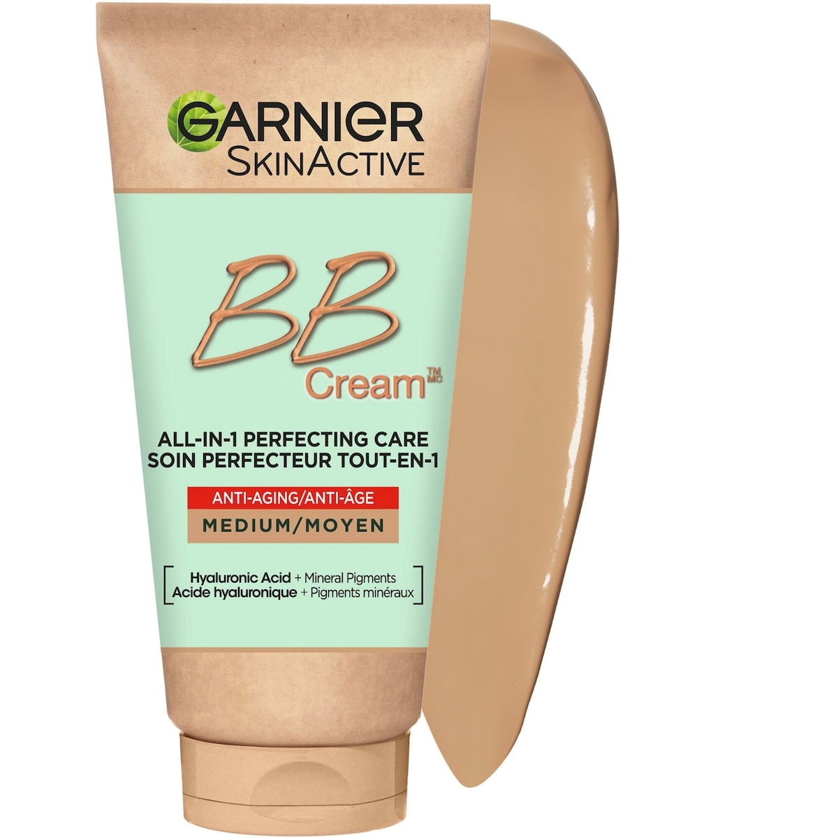SkinActive BB Cream Anti-Aging with Hyaluronic Acid & Aloe