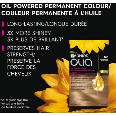 Olia Permanent Hair Dye No Ammonia and Oil Powered, 1 pack 4