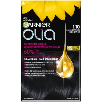 Olia Permanent Hair Dye No Ammonia and Oil Powered, 1 pack