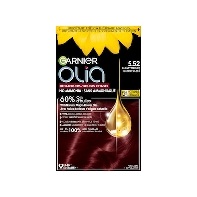 Coloration Permanente Sans Ammoniaque Olia 5.52 Merlot Glacé