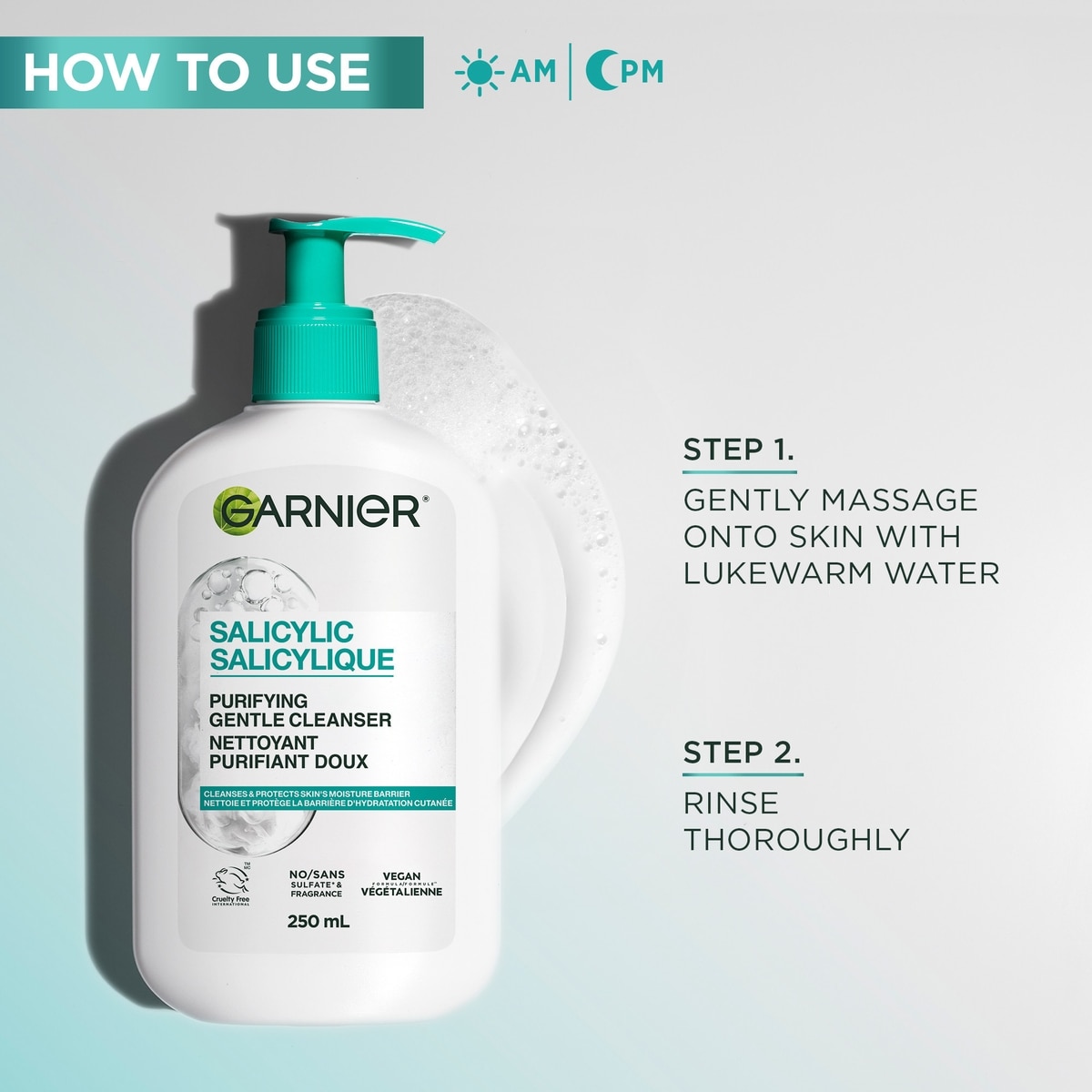 Salicylic Acid Purifying Gentle Cleanser 250ml