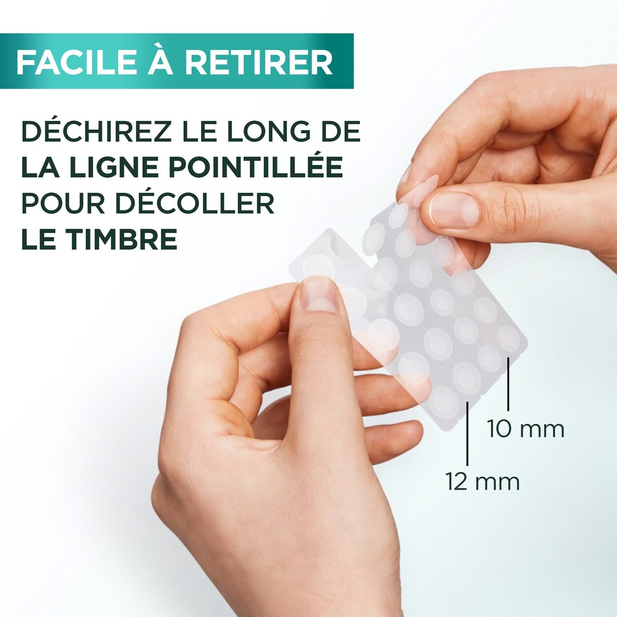 Timbres Imperfection Invisibles, 22 Unités