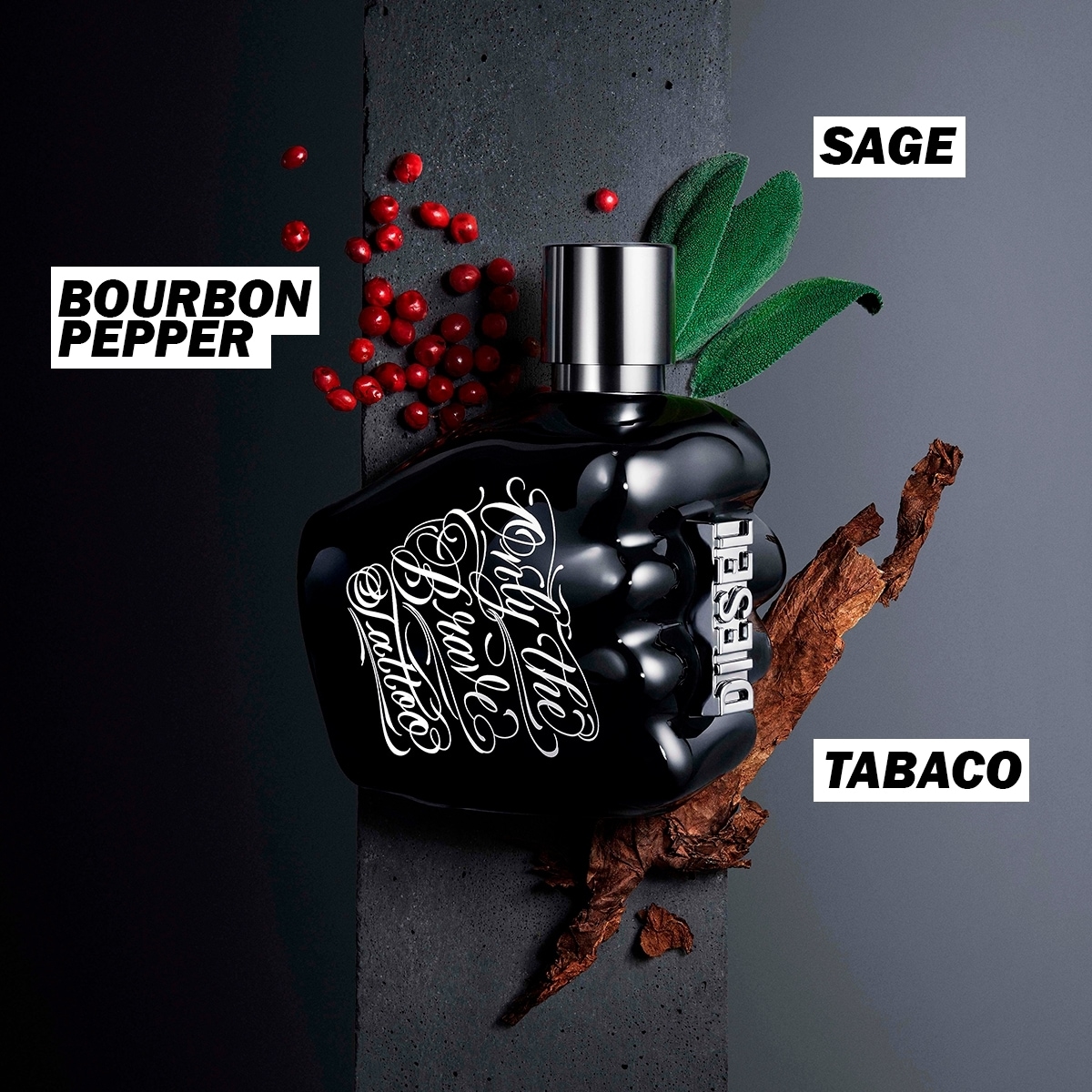 Only The Brave Tattoo Diesel For Men