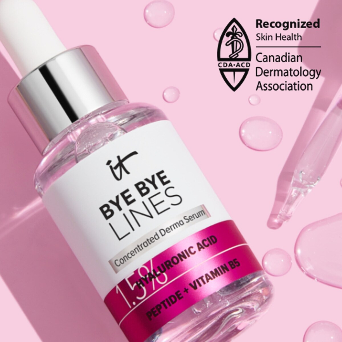 1.5% Hyaluronic Acid, Peptide Bye Bye Lines Concentrated Derma Serum