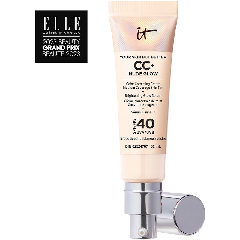 CC+ Nude Glow Foundation with SPF 40 and 2% niacinamide