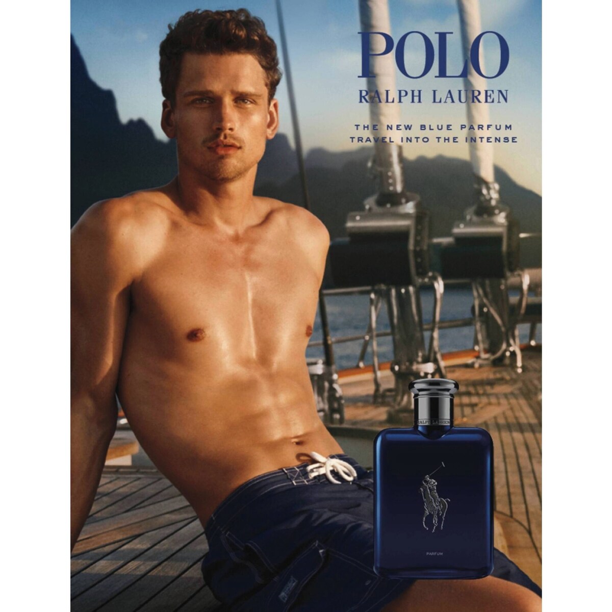 Polo Blue Parfum, Woody and Fresh Fragrance for Men