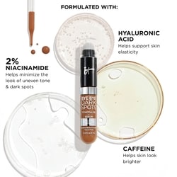 Bye Bye Dark Spots Concealer + Serum with 2% Niacinamide

INSTANT NATURAL COVERAGE + CLINICALLY FADES DRAK SPOTS* 7