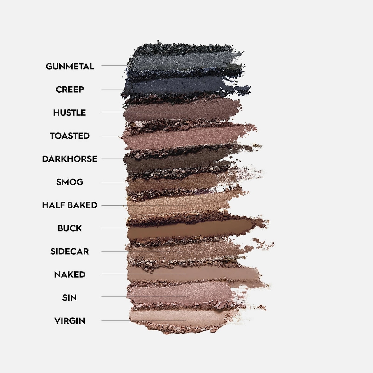 The Original Naked Nude Shades Eyeshadow Palette