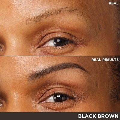 Crayon à Sourcils Multi-Pointes Hello Brow Brun Noir 2