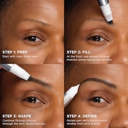 Hello Brow Multi-Bristle Brow Pen Universal Brown 4