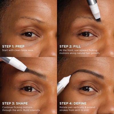 Hello Brow Multi-Bristle Brow Pen Universal Brown 4
