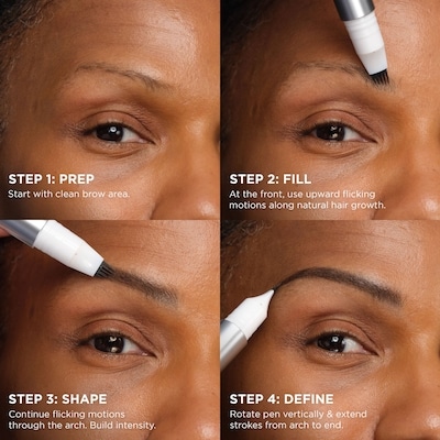 Hello Brow Multi-Bristle Brow Pen Universal Taupe 4