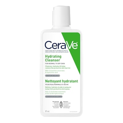 Hydrating Face Wash for Normal to Dry Skin, Travel Size