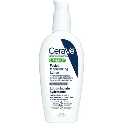 Lotion faciale hydratante nuit