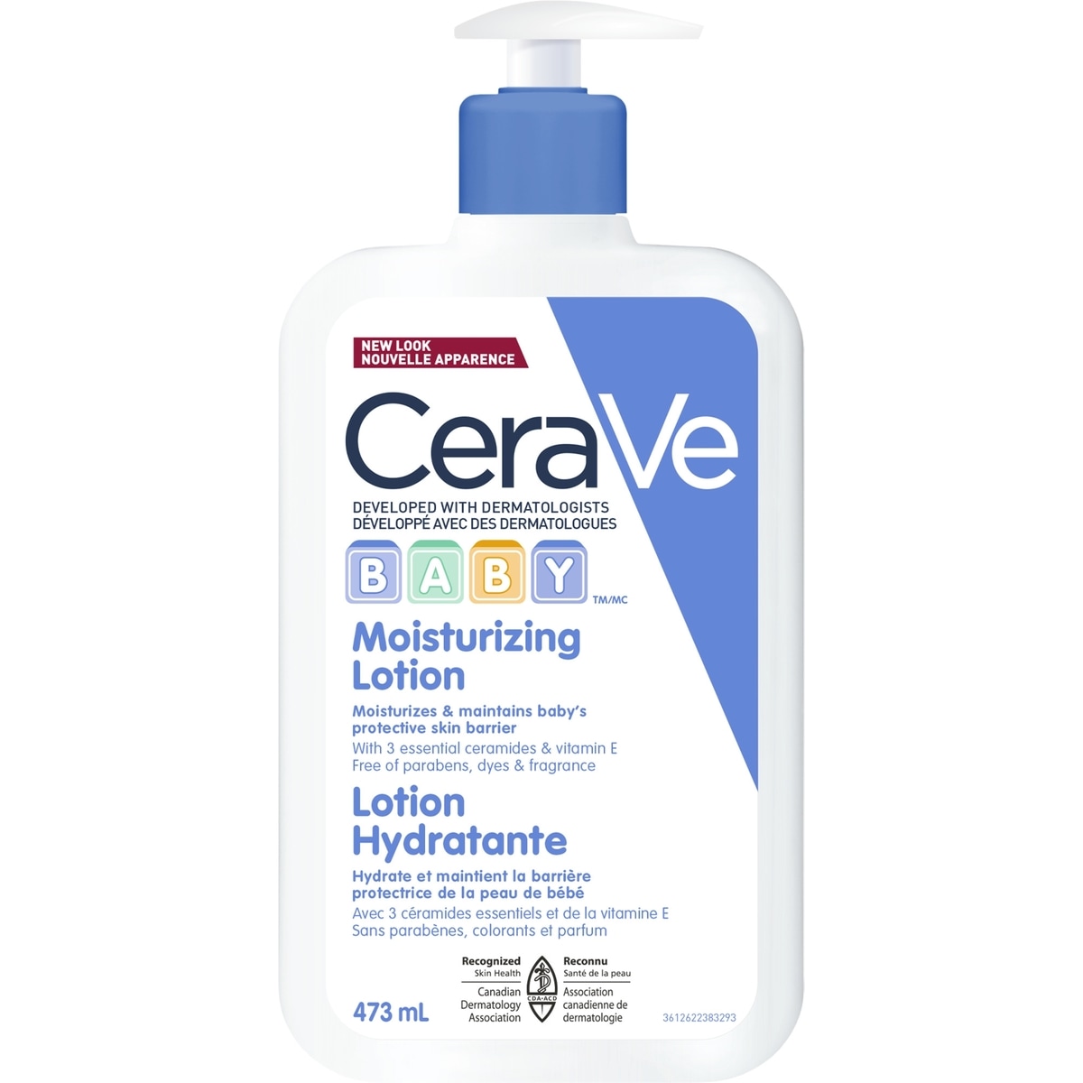 Lotion hydratante pour Bébé CeraVe 473mL