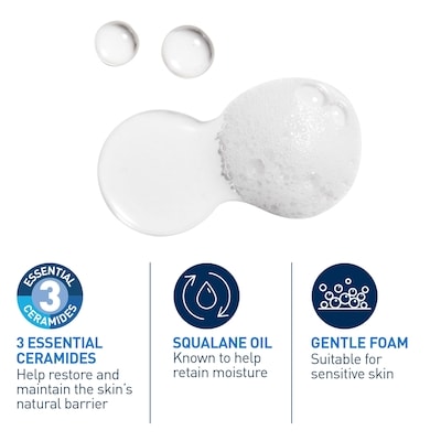 Hydrating Foaming Oil Cleanser, for Dry to Very Dry Skin 3