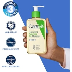 Hydrating Foaming Oil Cleanser, for Dry to Very Dry Skin 5