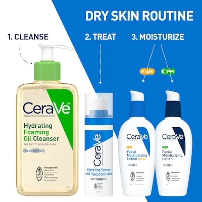 Hydrating Foaming Oil Cleanser, for Dry to Very Dry Skin 6