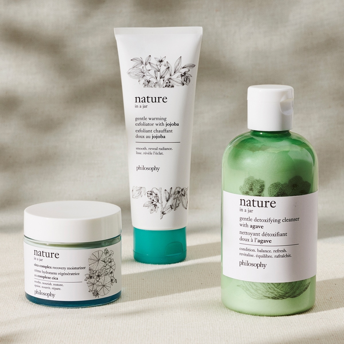 nettoyant détoxifiant doux à l'agave nature in a jar