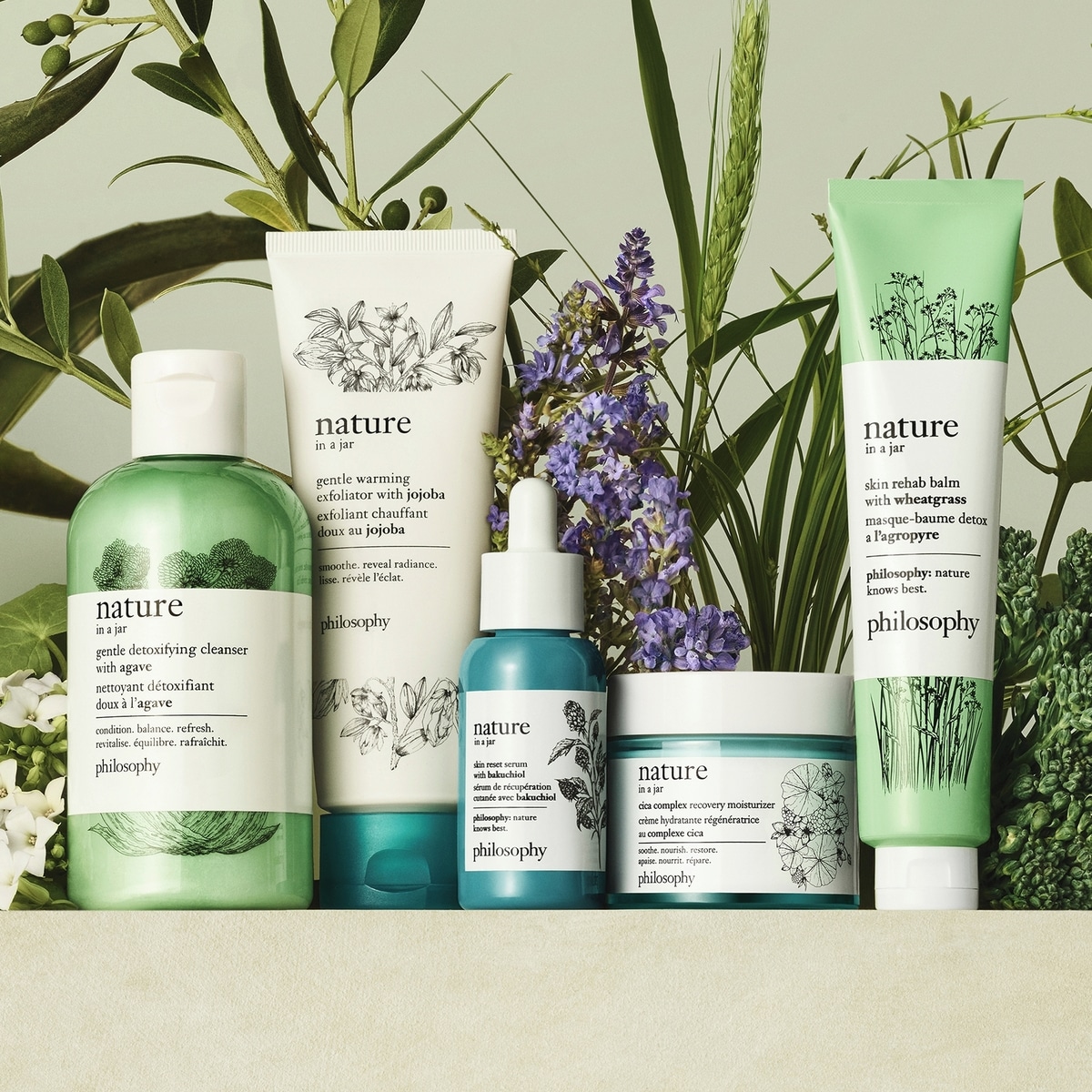 nettoyant détoxifiant doux à l'agave nature in a jar