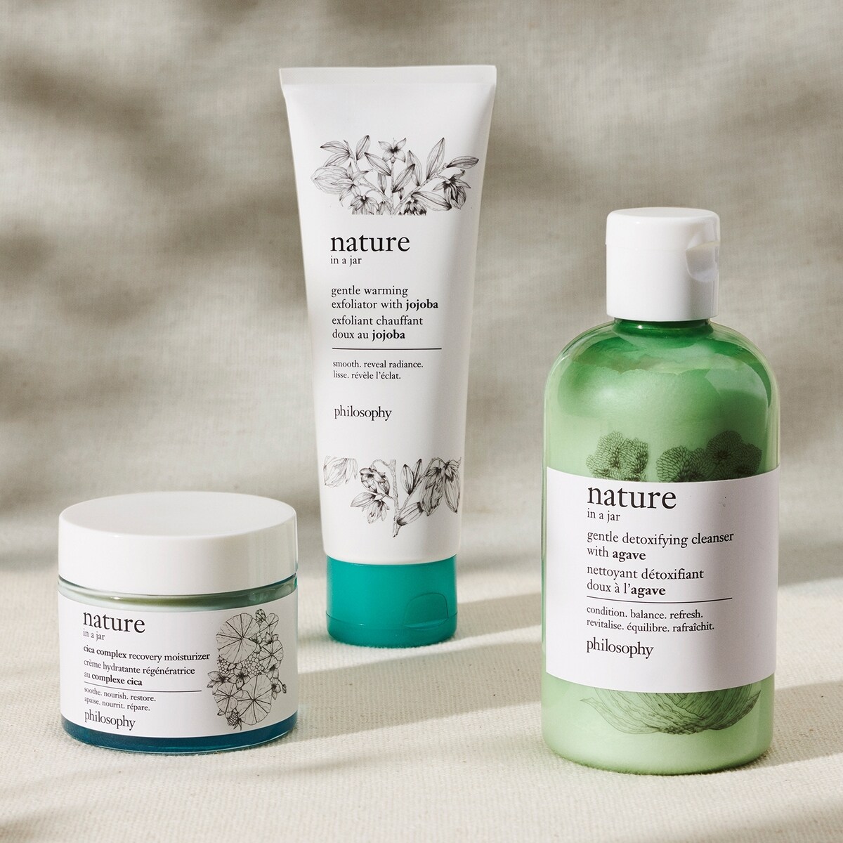 exfoliant chauffant doux au jojoba nature in a jar