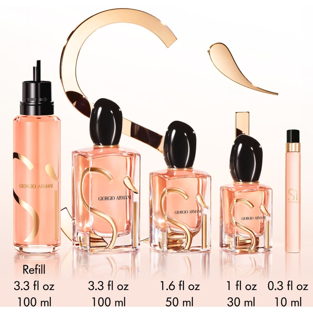 Sì Eau de Parfum Intense Refill, Floral Fragrance for Women