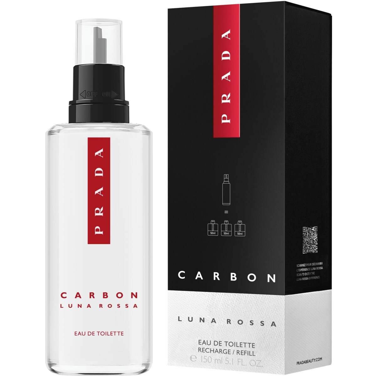 Recharge pour Luna Rossa Carbon Eau de Toilette
