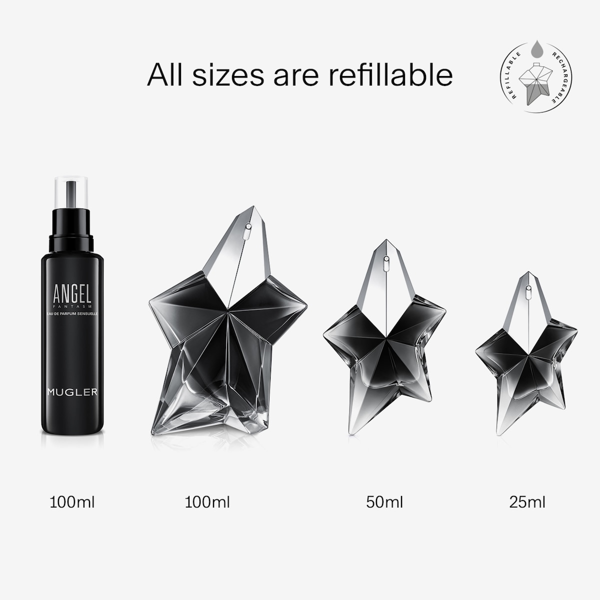Mugler Angel Fantasm Eau de Parfum, Sensuelle Ambery Women's