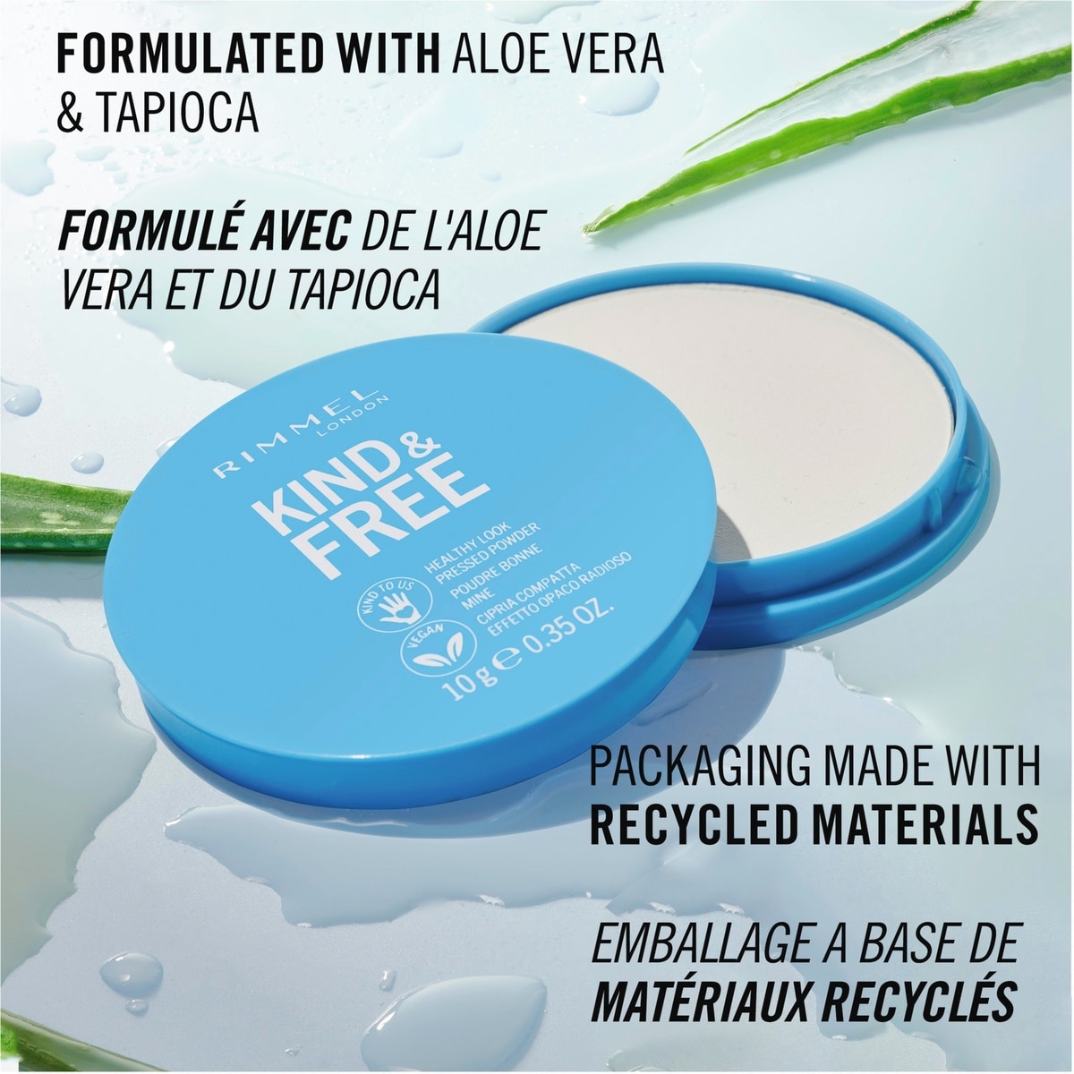 RIMMEL KIND & FREE Pressed Powder