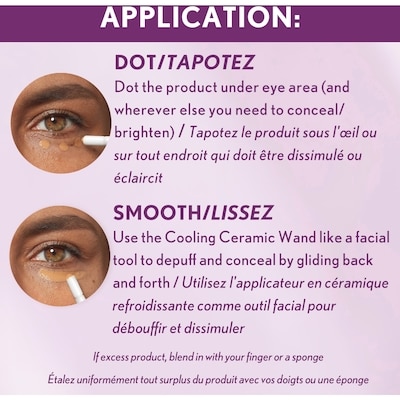 Simply Ageless Triple Action Concealer Infused with Hyaluronic Complex, Vitamin C & Niacinamide 7