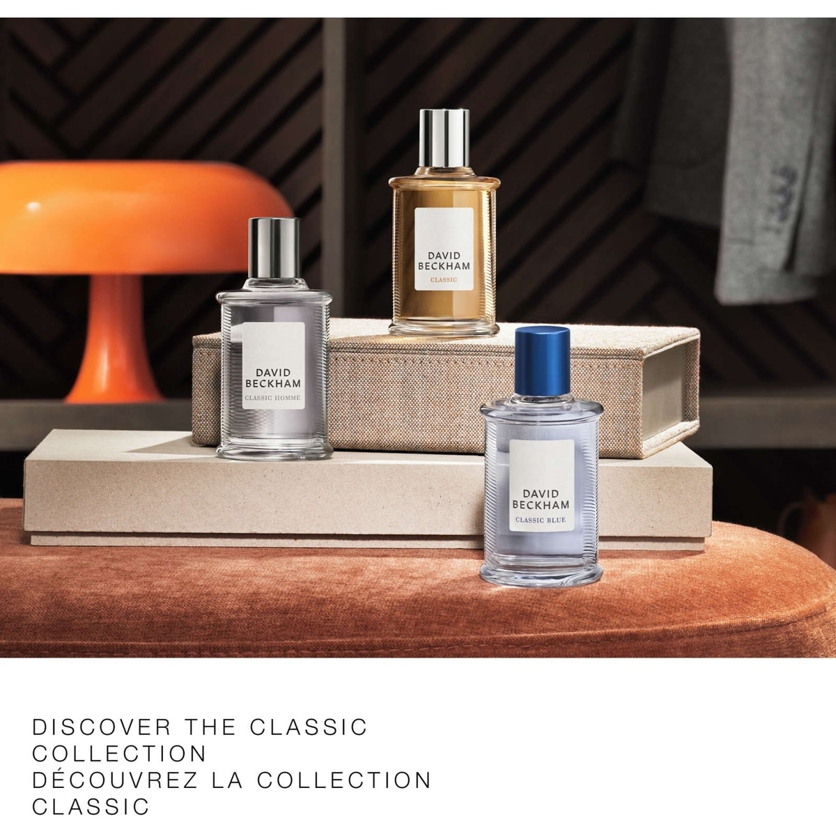 Classic Blue Eau de Toilette For Him - Men's Fragrance, David Beckham Fragrance, Citrusy, Woody Scent