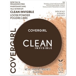 Clean Invisible Loose Powder, 100% natural origin pigments & only 15 essential non-clogging ingredients, lightweight, breathable formula 2